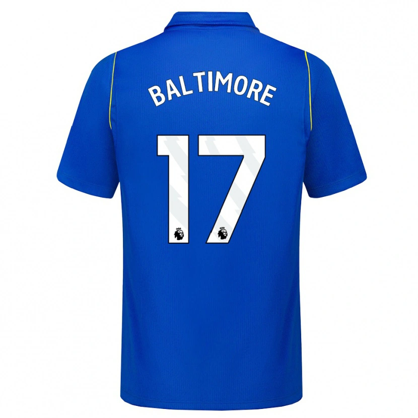 Danxen Heren Sandy Baltimore #17 Blauw Geel Thuisshirt Thuistenue 2026/27 T-Shirt