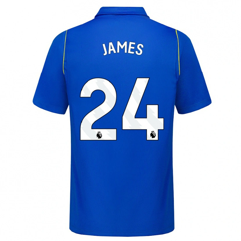 Danxen Heren Reece James #24 Blauw Geel Thuisshirt Thuistenue 2026/27 T-Shirt