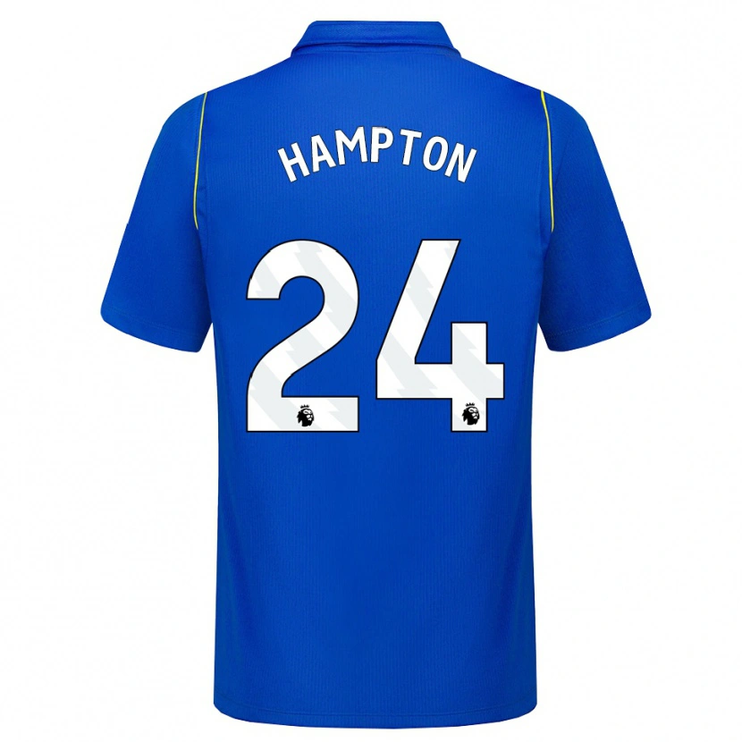 Danxen Heren Hannah Hampton #24 Blauw Geel Thuisshirt Thuistenue 2026/27 T-Shirt