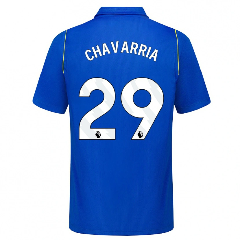 Danxen Heren Pep Chavarría #29 Blauw Geel Thuisshirt Thuistenue 2026/27 T-Shirt