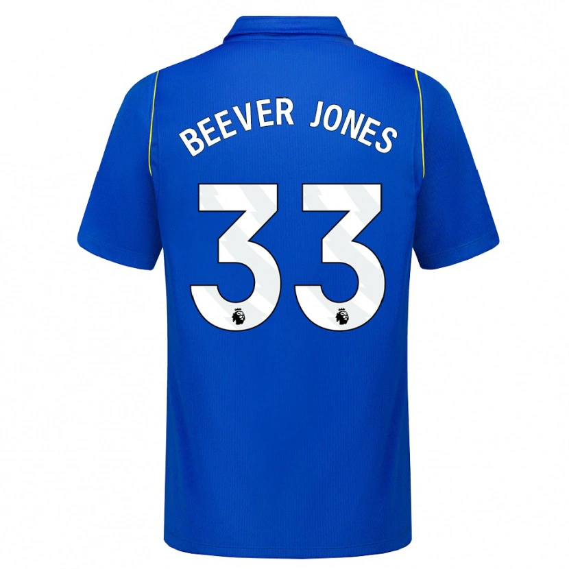 Danxen Heren Aggie Beever-Jones #33 Blauw Geel Thuisshirt Thuistenue 2026/27 T-Shirt