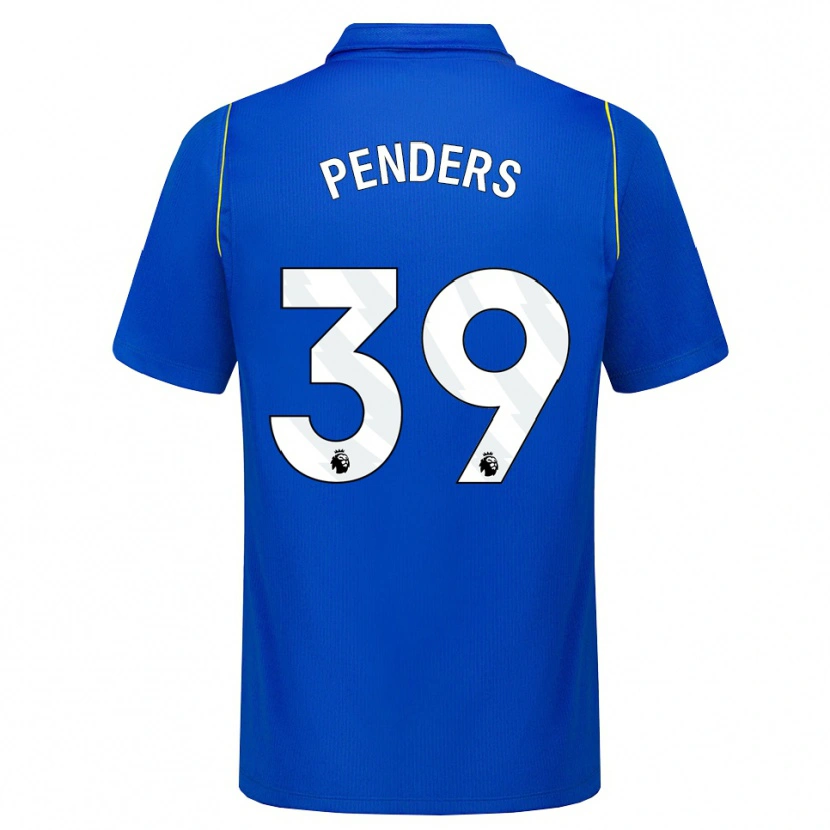 Danxen Heren Mike Penders #39 Blauw Geel Thuisshirt Thuistenue 2026/27 T-Shirt