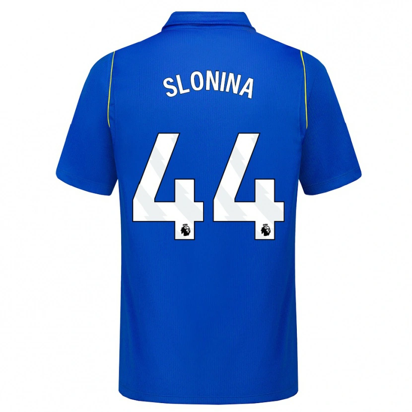 Danxen Heren Gabriel Slonina #44 Blauw Geel Thuisshirt Thuistenue 2026/27 T-Shirt