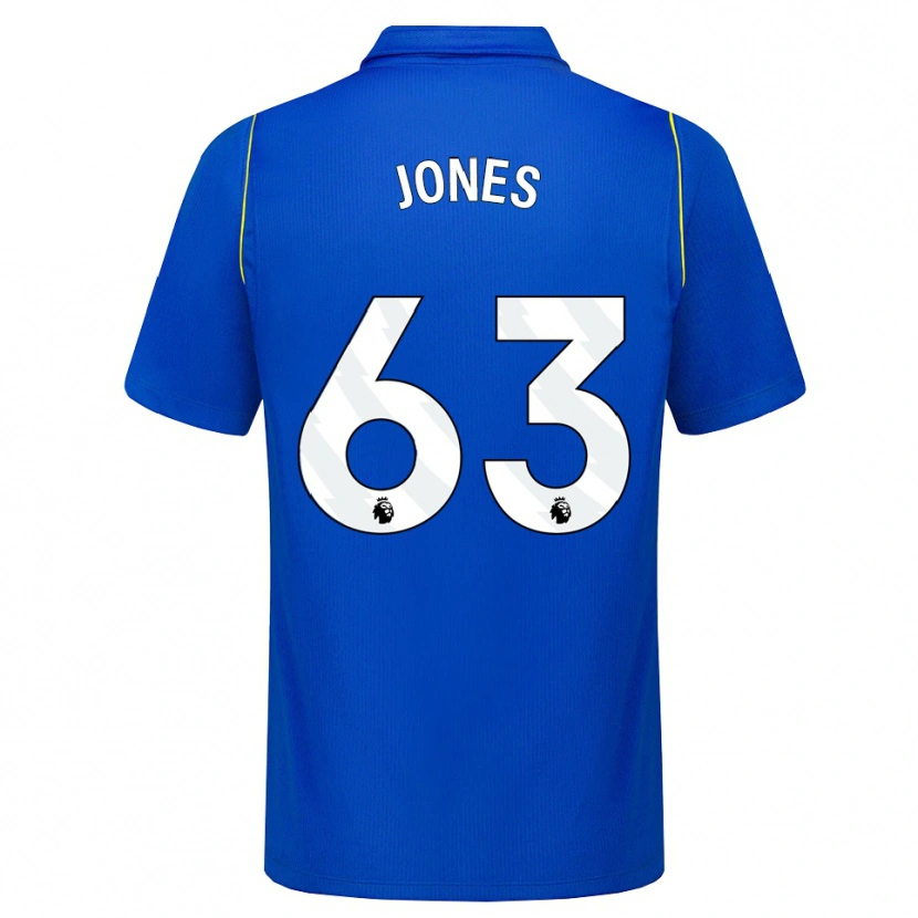Danxen Heren Vera Jones #63 Blauw Geel Thuisshirt Thuistenue 2026/27 T-Shirt