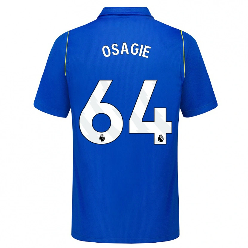 Danxen Heren Justin Osagie #64 Blauw Geel Thuisshirt Thuistenue 2026/27 T-Shirt