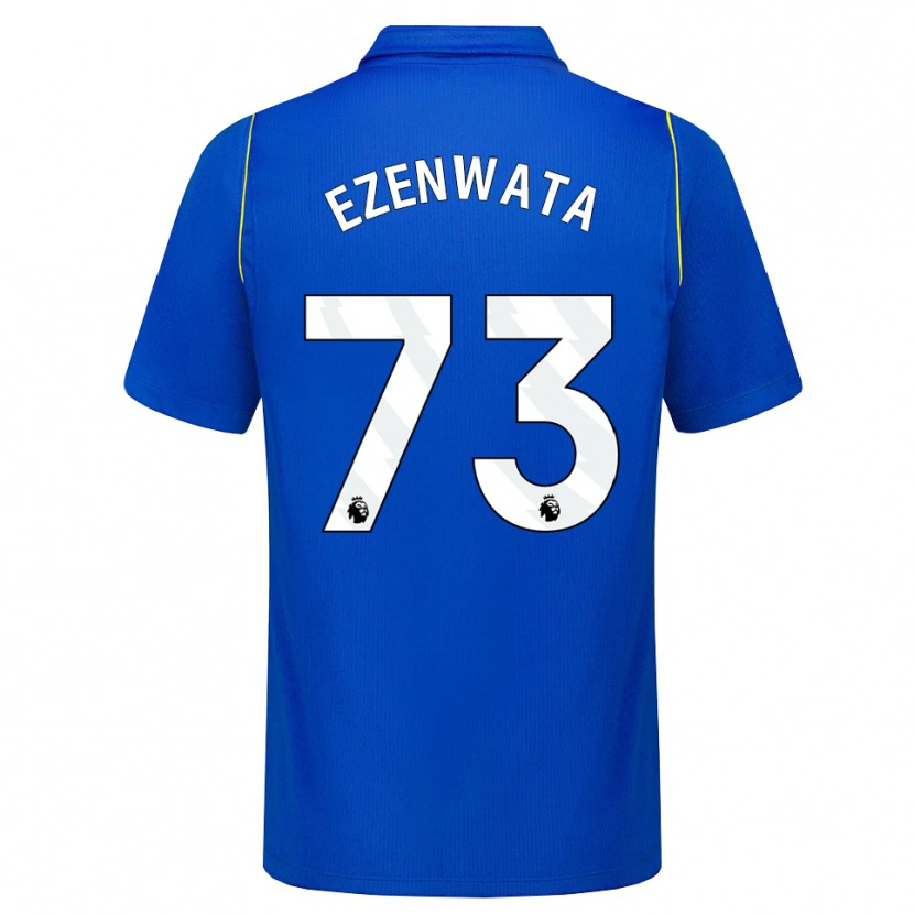 Danxen Heren Chizaram Ezenwata #73 Blauw Geel Thuisshirt Thuistenue 2026/27 T-Shirt