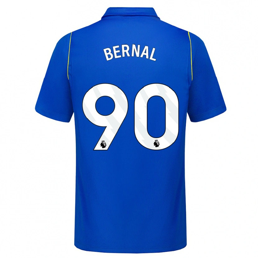 Danxen Heren Freddy Bernal #90 Blauw Geel Thuisshirt Thuistenue 2026/27 T-Shirt