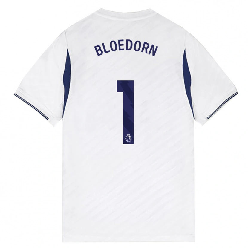 Danxen Heren Carey Bloedorn #1 Wit Rood Paars Thuisshirt Thuistenue 2026/27 T-Shirt