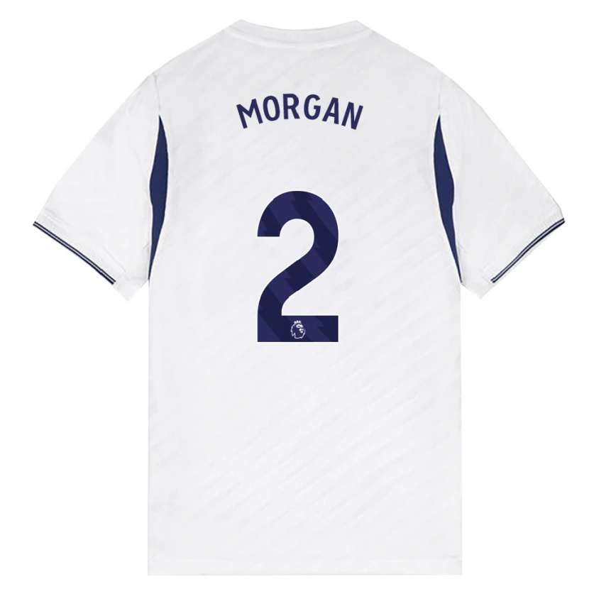 Danxen Heren Esther Morgan #2 Wit Rood Paars Thuisshirt Thuistenue 2026/27 T-Shirt