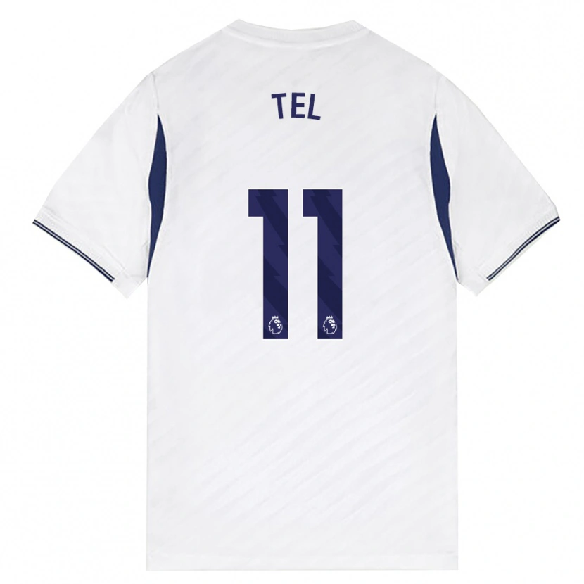 Danxen Heren Mathys Tel #11 Wit Rood Paars Thuisshirt Thuistenue 2026/27 T-Shirt