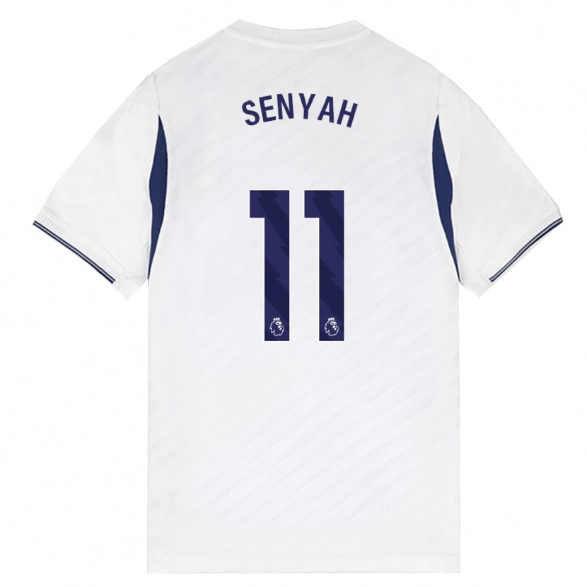 Danxen Heren Kwasi Senyah #11 Wit Rood Paars Thuisshirt Thuistenue 2026/27 T-Shirt