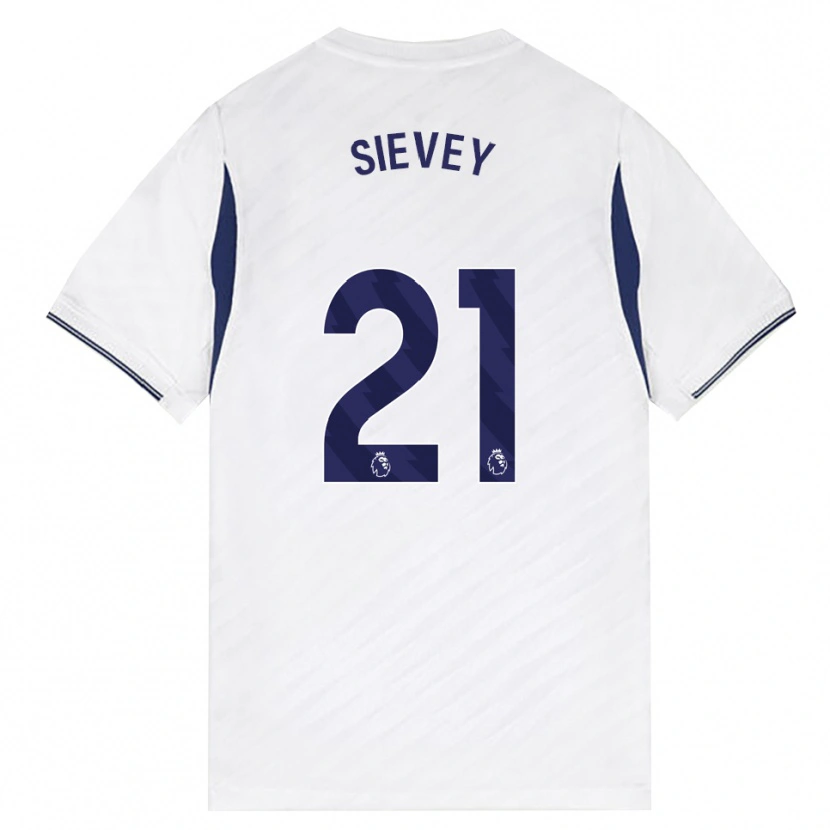 Danxen Heren Max Sievey #21 Wit Rood Paars Thuisshirt Thuistenue 2026/27 T-Shirt