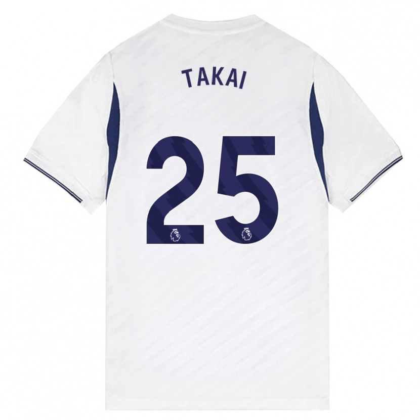 Danxen Heren Kota Takai #25 Wit Rood Paars Thuisshirt Thuistenue 2026/27 T-Shirt