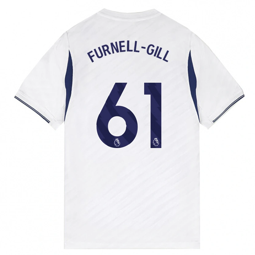 Danxen Heren Luca Furnell-Gill #61 Wit Rood Paars Thuisshirt Thuistenue 2026/27 T-Shirt