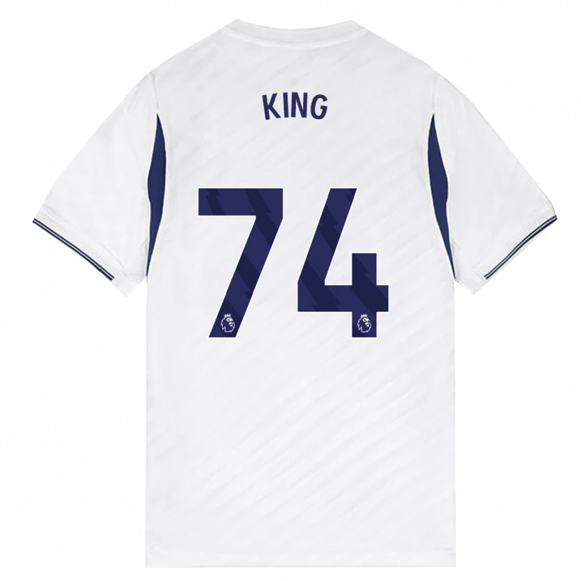 Danxen Heren Maeson King #74 Wit Rood Paars Thuisshirt Thuistenue 2026/27 T-Shirt