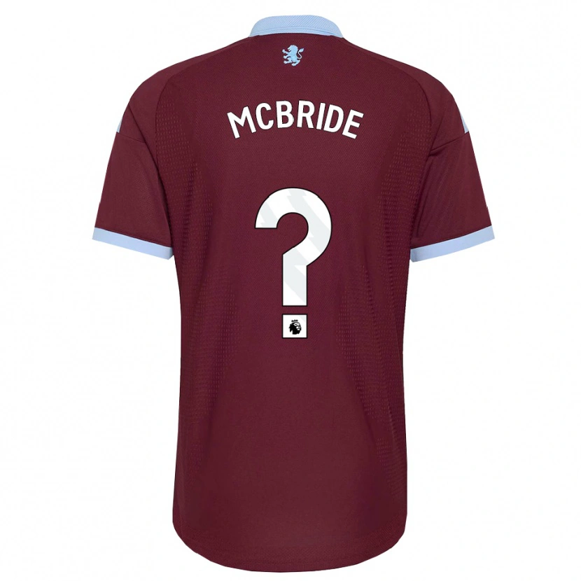 Danxen Heren Caolan Mcbride #0 Korenbloemblauw Bordeaux Thuisshirt Thuistenue 2026/27 T-Shirt