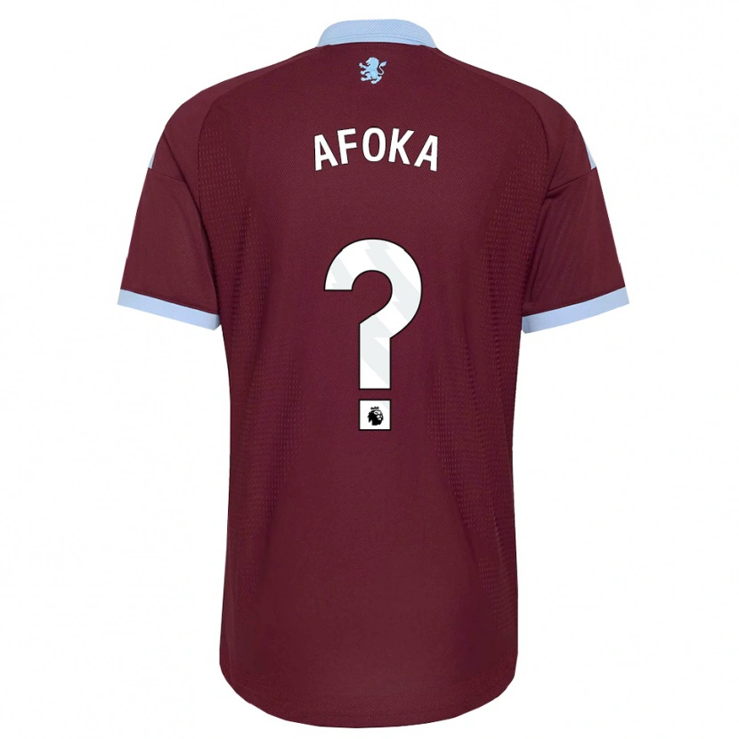 Danxen Heren Chisom Afoka #0 Korenbloemblauw Bordeaux Thuisshirt Thuistenue 2026/27 T-Shirt