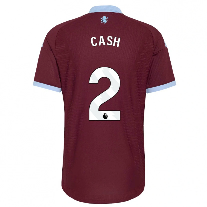 Danxen Heren Matty Cash #2 Korenbloemblauw Bordeaux Thuisshirt Thuistenue 2026/27 T-Shirt