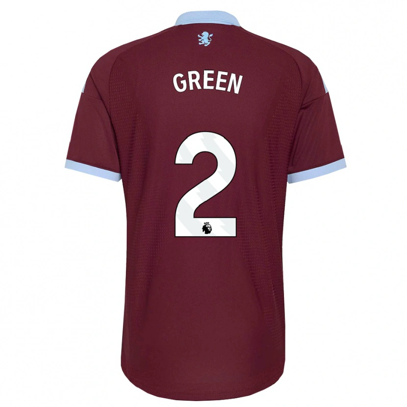 Danxen Heren Jacob Green #2 Korenbloemblauw Bordeaux Thuisshirt Thuistenue 2026/27 T-Shirt