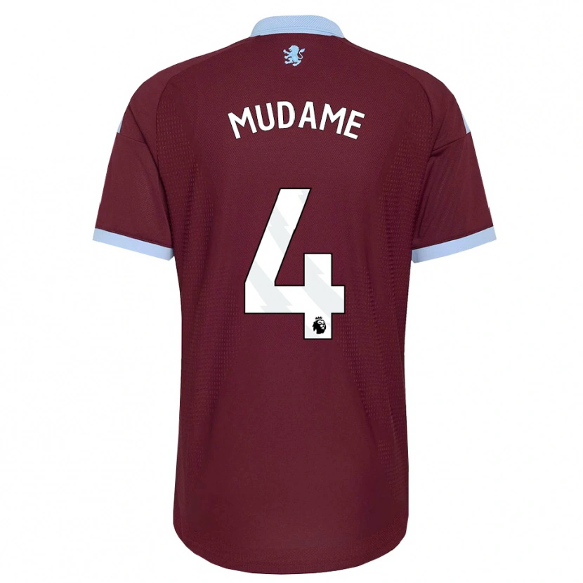 Danxen Heren Vincely Mudame #4 Korenbloemblauw Bordeaux Thuisshirt Thuistenue 2026/27 T-Shirt