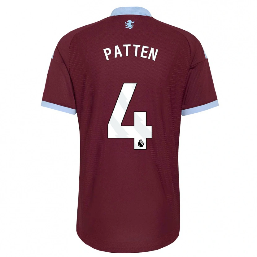 Danxen Heren Anna Patten #4 Korenbloemblauw Bordeaux Thuisshirt Thuistenue 2026/27 T-Shirt