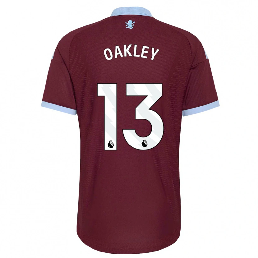 Danxen Heren Rhys Oakley #13 Korenbloemblauw Bordeaux Thuisshirt Thuistenue 2026/27 T-Shirt