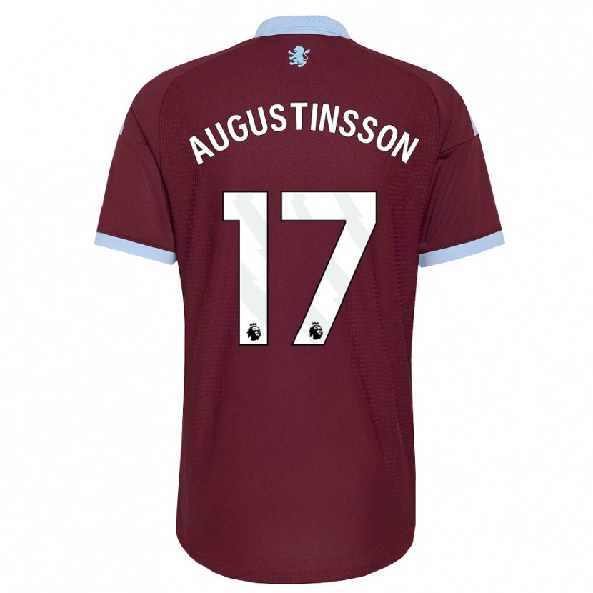 Danxen Heren Ludwig Augustinsson #17 Korenbloemblauw Bordeaux Thuisshirt Thuistenue 2026/27 T-Shirt
