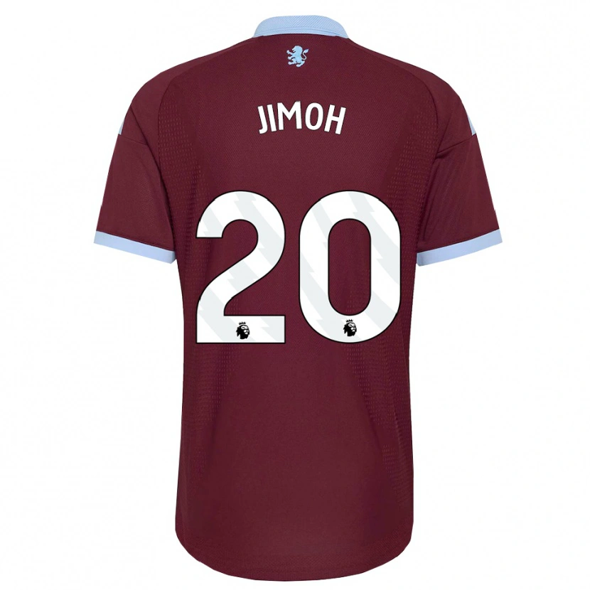 Danxen Heren Jamaldeen Jimoh-Aloba #20 Korenbloemblauw Bordeaux Thuisshirt Thuistenue 2026/27 T-Shirt