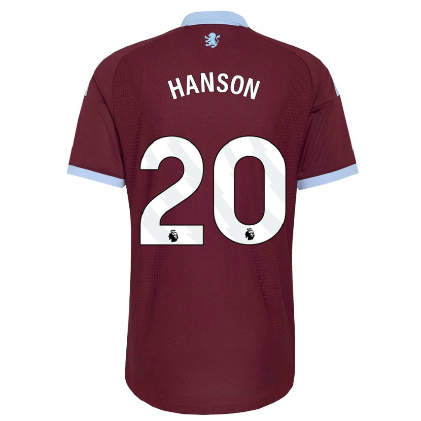 Danxen Heren Kirsty Hanson #20 Korenbloemblauw Bordeaux Thuisshirt Thuistenue 2026/27 T-Shirt