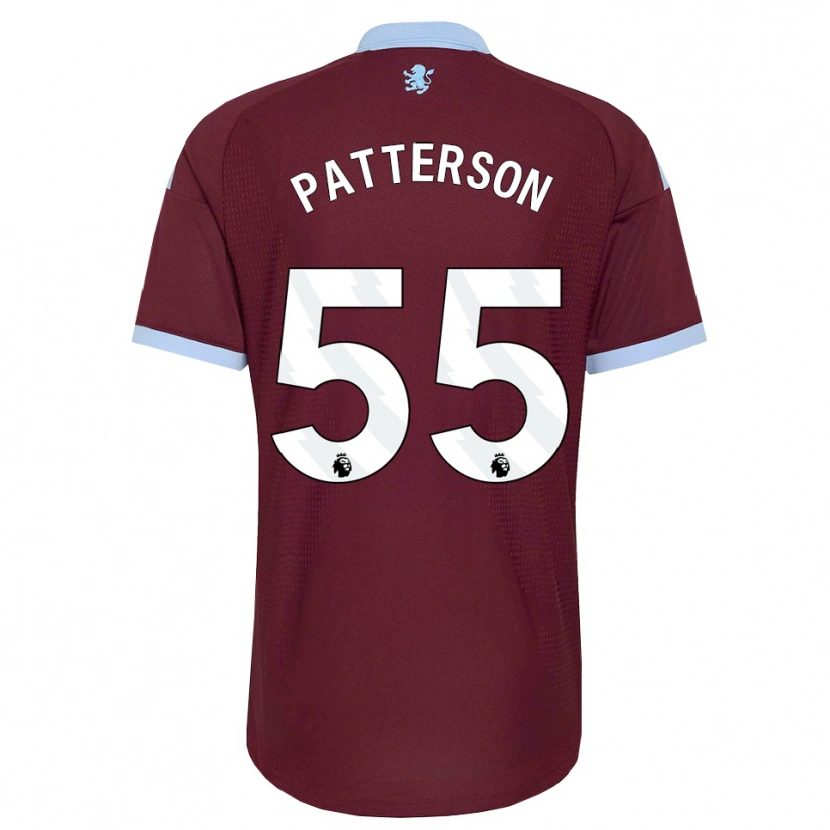 Danxen Heren Travis Patterson #55 Korenbloemblauw Bordeaux Thuisshirt Thuistenue 2026/27 T-Shirt