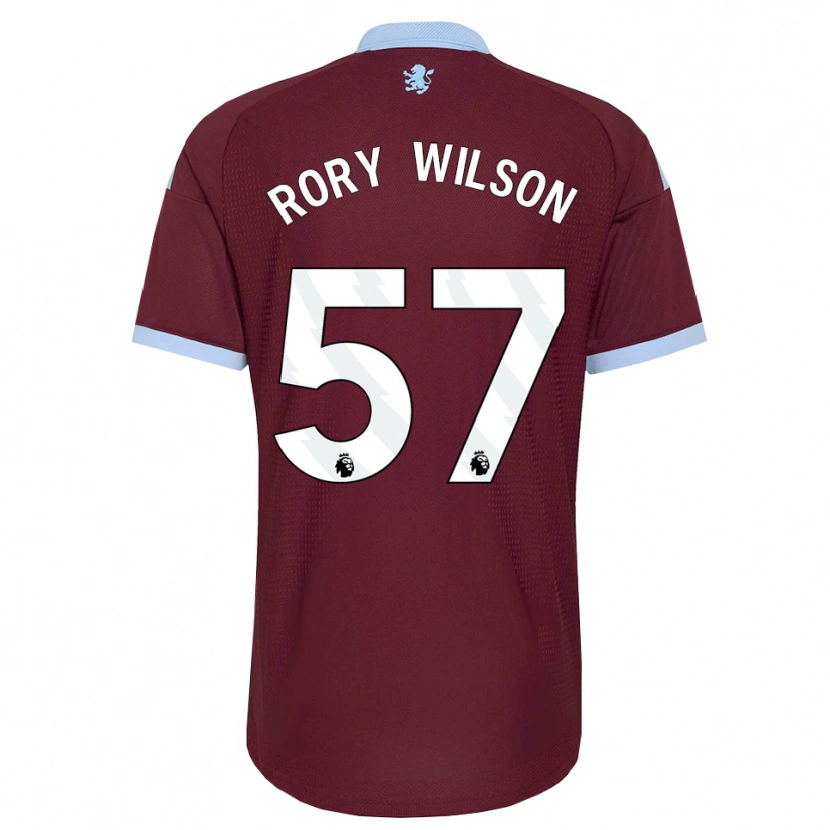 Danxen Heren Rory Wilson #57 Korenbloemblauw Bordeaux Thuisshirt Thuistenue 2026/27 T-Shirt