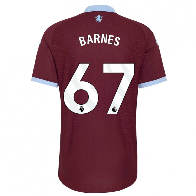 Danxen Heren Mikell Barnes #67 Korenbloemblauw Bordeaux Thuisshirt Thuistenue 2026/27 T-Shirt