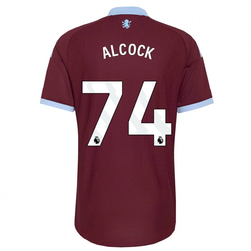 Danxen Heren Todd Alcock #74 Korenbloemblauw Bordeaux Thuisshirt Thuistenue 2026/27 T-Shirt