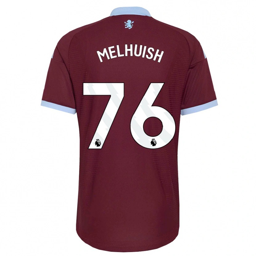 Danxen Heren Lennon Melhuish #76 Korenbloemblauw Bordeaux Thuisshirt Thuistenue 2026/27 T-Shirt