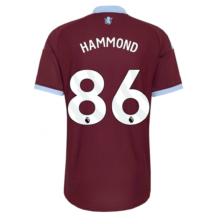 Danxen Heren Rio Hammond #86 Korenbloemblauw Bordeaux Thuisshirt Thuistenue 2026/27 T-Shirt