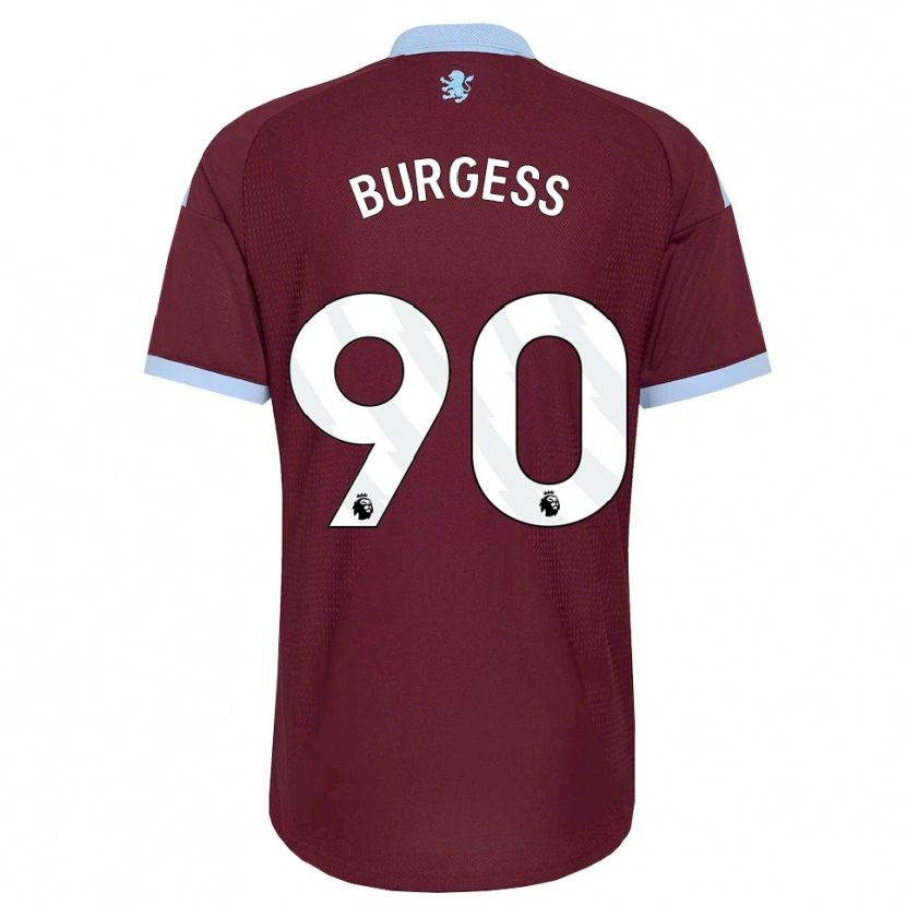 Danxen Heren Woody Burgess #90 Korenbloemblauw Bordeaux Thuisshirt Thuistenue 2026/27 T-Shirt