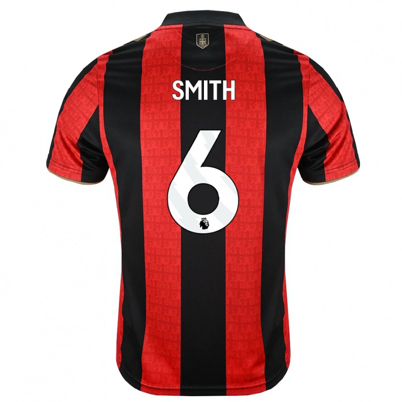 Danxen Heren Maisy Smith #6 Goudgeel Rood Zwart Thuisshirt Thuistenue 2026/27 T-Shirt