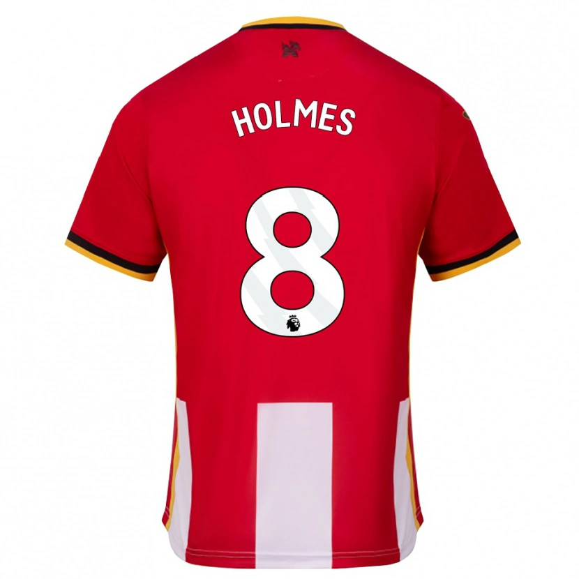 Danxen Heren Mollie Holmes #8 Geel Zwart Rood Thuisshirt Thuistenue 2026/27 T-Shirt