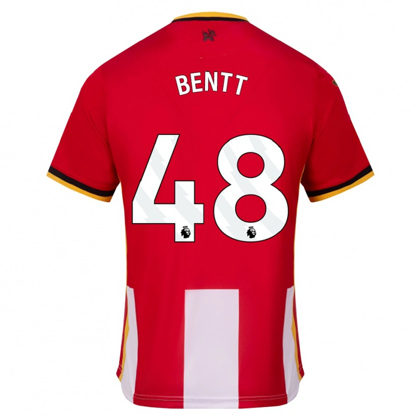 Danxen Heren Luka Bentt #48 Geel Zwart Rood Thuisshirt Thuistenue 2026/27 T-Shirt