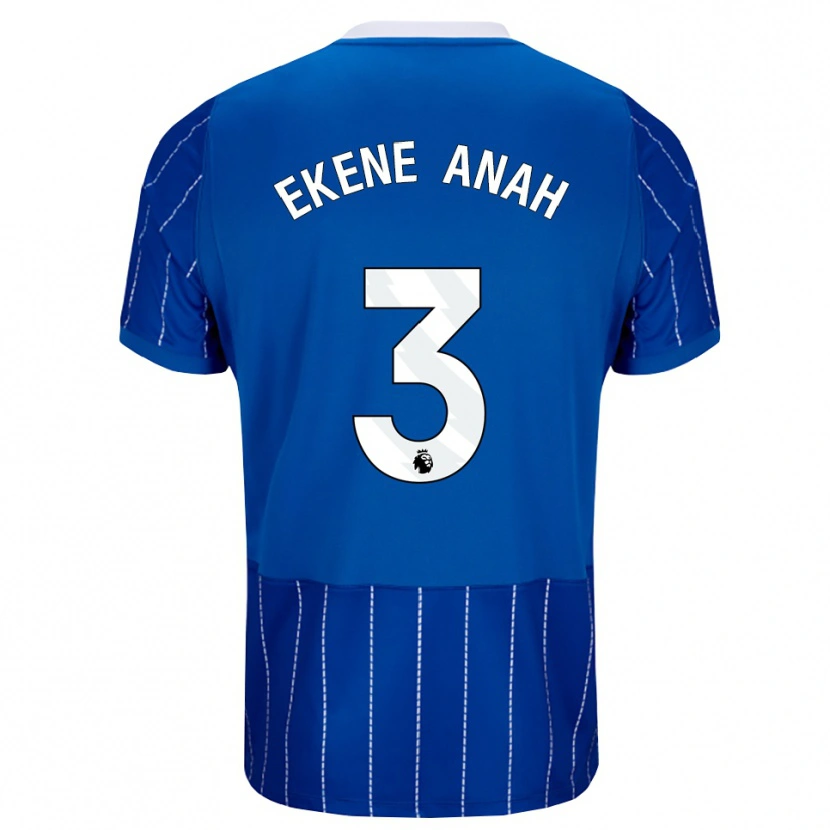 Danxen Heren Cristiano Ekene Anah #3 Mediumblauw Wit Thuisshirt Thuistenue 2026/27 T-Shirt
