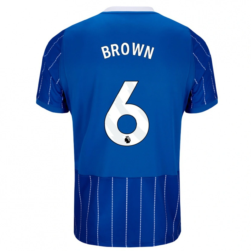 Danxen Heren Harrison Brown #6 Mediumblauw Wit Thuisshirt Thuistenue 2026/27 T-Shirt