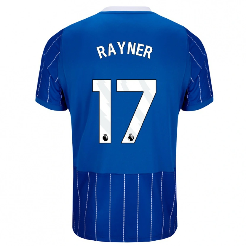 Danxen Heren Bex Rayner #17 Mediumblauw Wit Thuisshirt Thuistenue 2026/27 T-Shirt