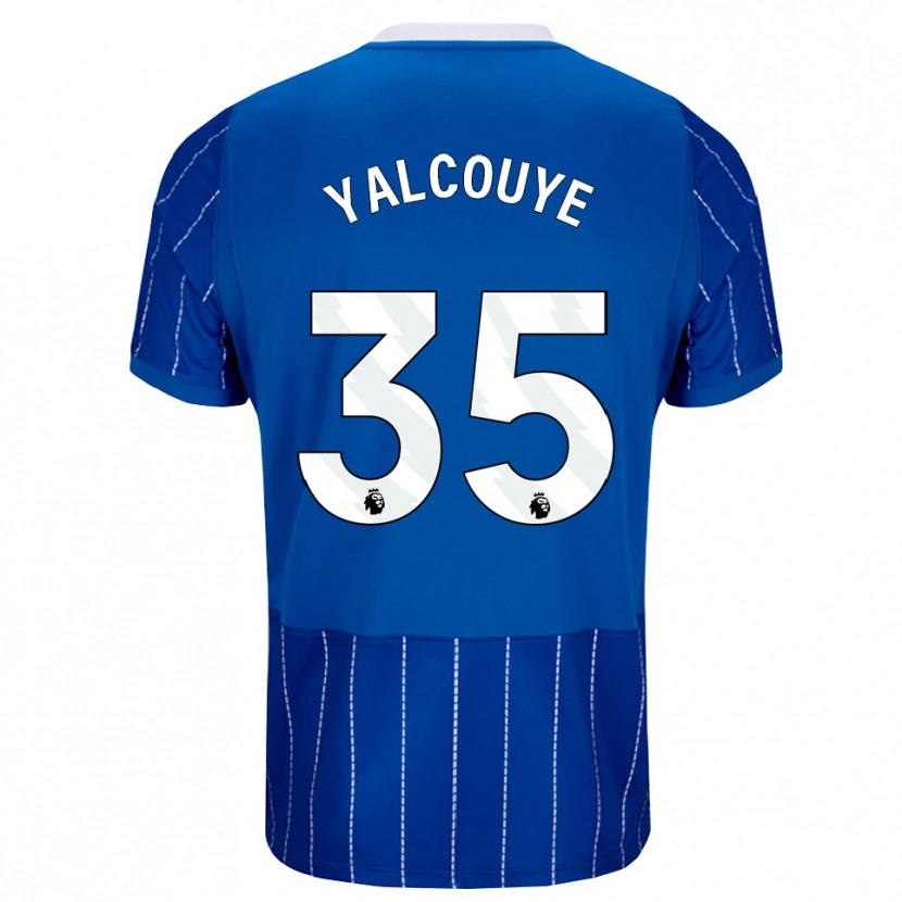 Danxen Heren Malick Yalcouyé #35 Mediumblauw Wit Thuisshirt Thuistenue 2026/27 T-Shirt