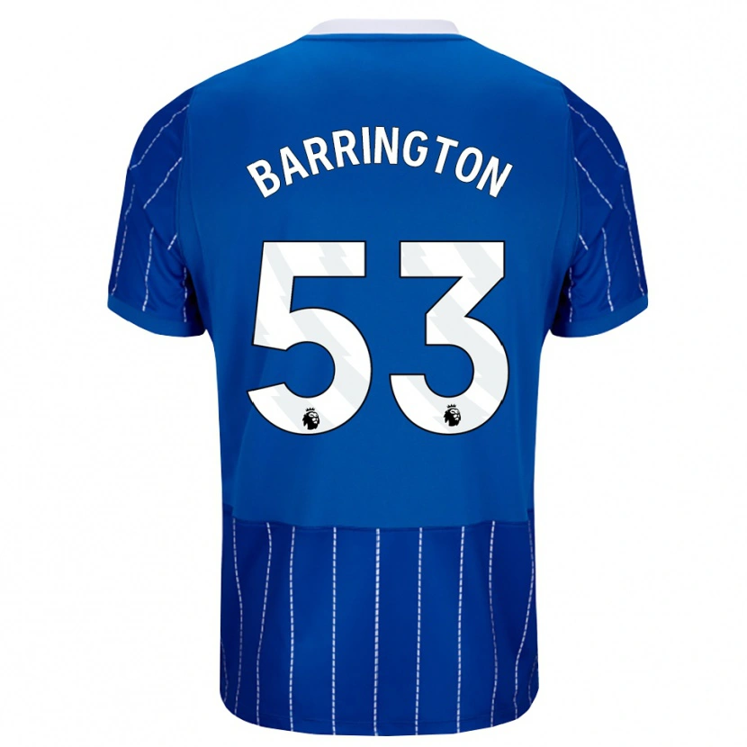 Danxen Heren Luca Barrington #53 Mediumblauw Wit Thuisshirt Thuistenue 2026/27 T-Shirt