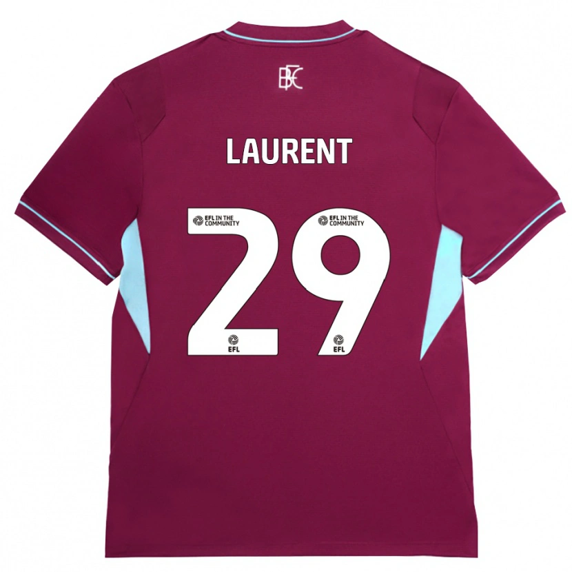 Danxen Heren Josh Laurent #29 Bordeaux Groen Thuisshirt Thuistenue 2026/27 T-Shirt