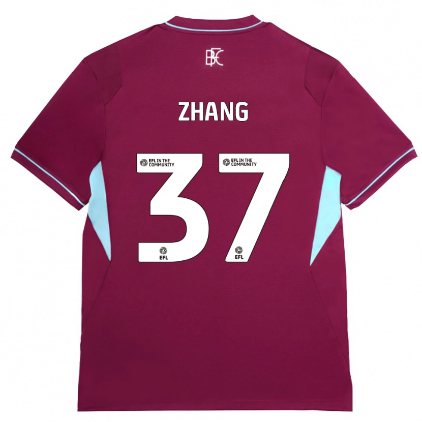 Danxen Heren Jiaming Zhang #37 Bordeaux Groen Thuisshirt Thuistenue 2026/27 T-Shirt