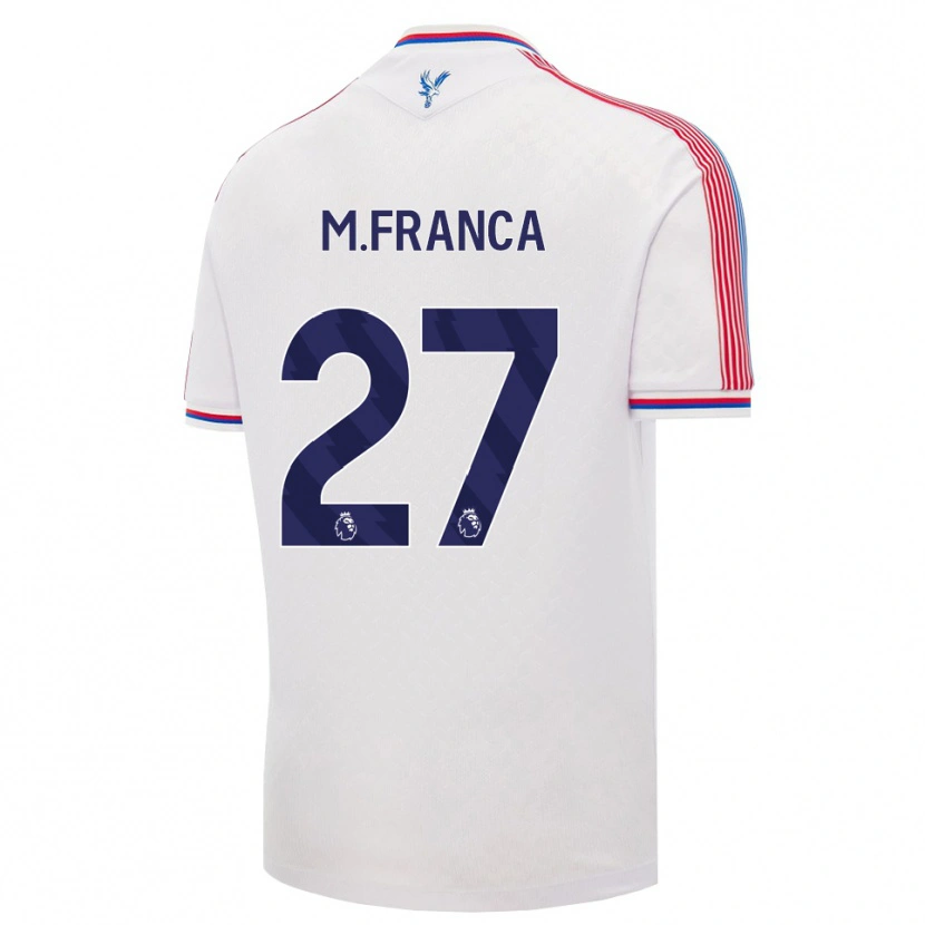 Danxen Heren Matheus França #27 Wit Rood Blauw Thuisshirt Thuistenue 2026/27 T-Shirt