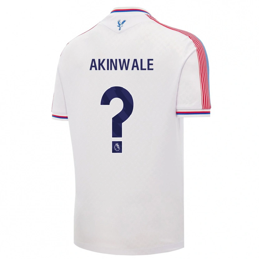 Danxen Heren Victor Akinwale #0 Wit Rood Blauw Thuisshirt Thuistenue 2026/27 T-Shirt