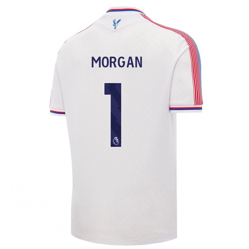 Danxen Heren Chloe Morgan #1 Wit Rood Blauw Thuisshirt Thuistenue 2026/27 T-Shirt