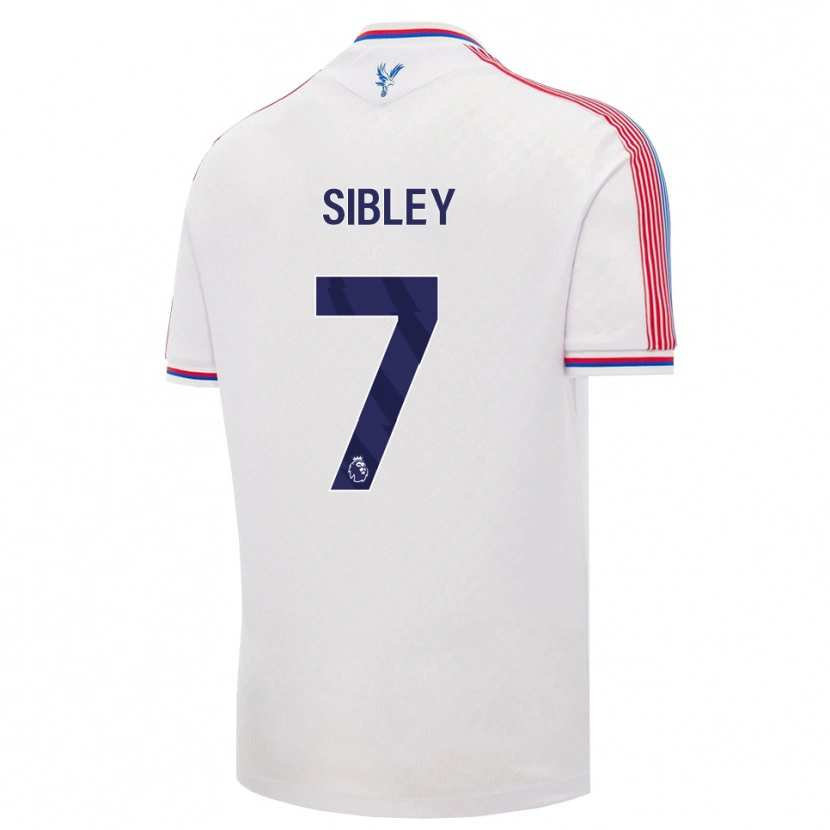 Danxen Heren Isabella Sibley #7 Wit Rood Blauw Thuisshirt Thuistenue 2026/27 T-Shirt